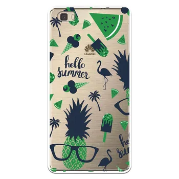

Stand case costume drawing Hello Summer Blue WP007 for Huawei P8 Lite