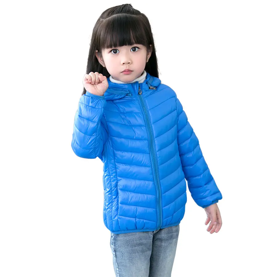 

White Duck Down Jacket Teenagers Down Jacket Children Winter Filling Down Girl's Jacket New Year Clothing for Children Under 7