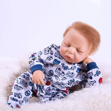 50 см силикона Reborn Baby Doll игрушки Реалистичные мягкие ткани тела новорожденных bebes Кукла реборн подарок на день рождения девочек Brinquedos