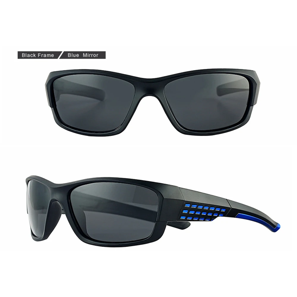Классические спортивные черные/оправа с коротким зрением солнцезащитные очки поляризованные солнцезащитные очки на заказ близорукость минус рецептурные линзы-от 1 до-6