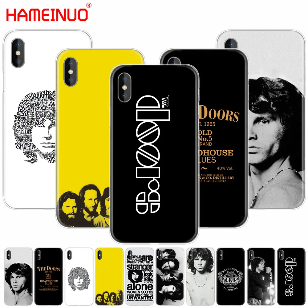 HAMEINUO The Door JIM MORRISON rock чехол для мобильного телефона iphone X 8 7 6 4 4s 5 5s SE 5c 6s plus |