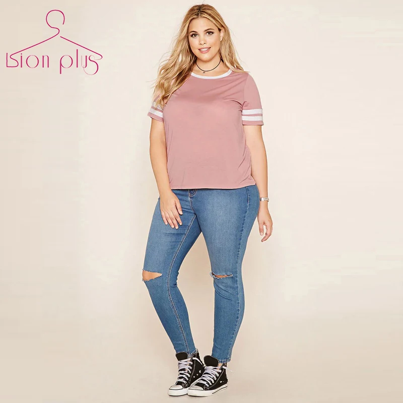 womens pink tee shirts