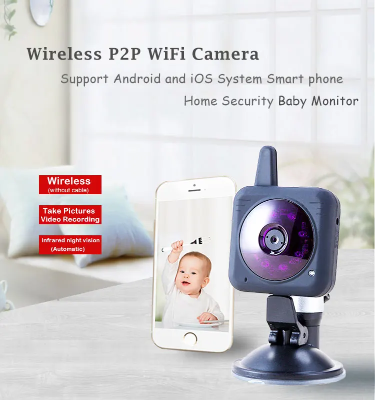 

Portable wifi Baby Camera Mini Wireless camera Digital professional wireless webcamera webcam WiFi Camera Video Surveillance CAM