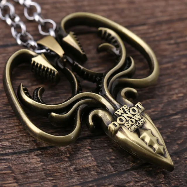 Game Of Thrones House Greyjoy Logo Necklaces