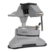 Universal Light Bench Vise Aluminum Alloy Mini Table Vise 360 Degree Rotation Suction Cup Bench Clamp for DIY Craft Mold 1