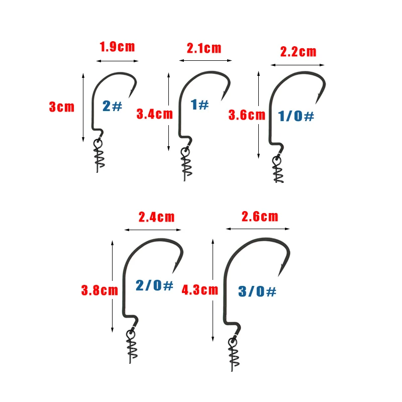 50 шт. набор рыболовных Кривошип крючки 2#3/0# с мягкой приманкой пружинный замок штырь соединение фиксированный штырь защелка Мягкая приманка Офсетные Крючки для Червяков снасти