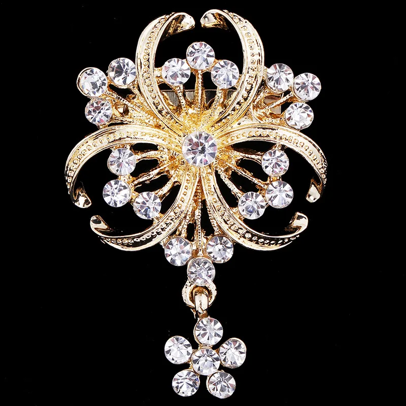 new elegant luxury wedding corsage wedding f rhinestone women brooches