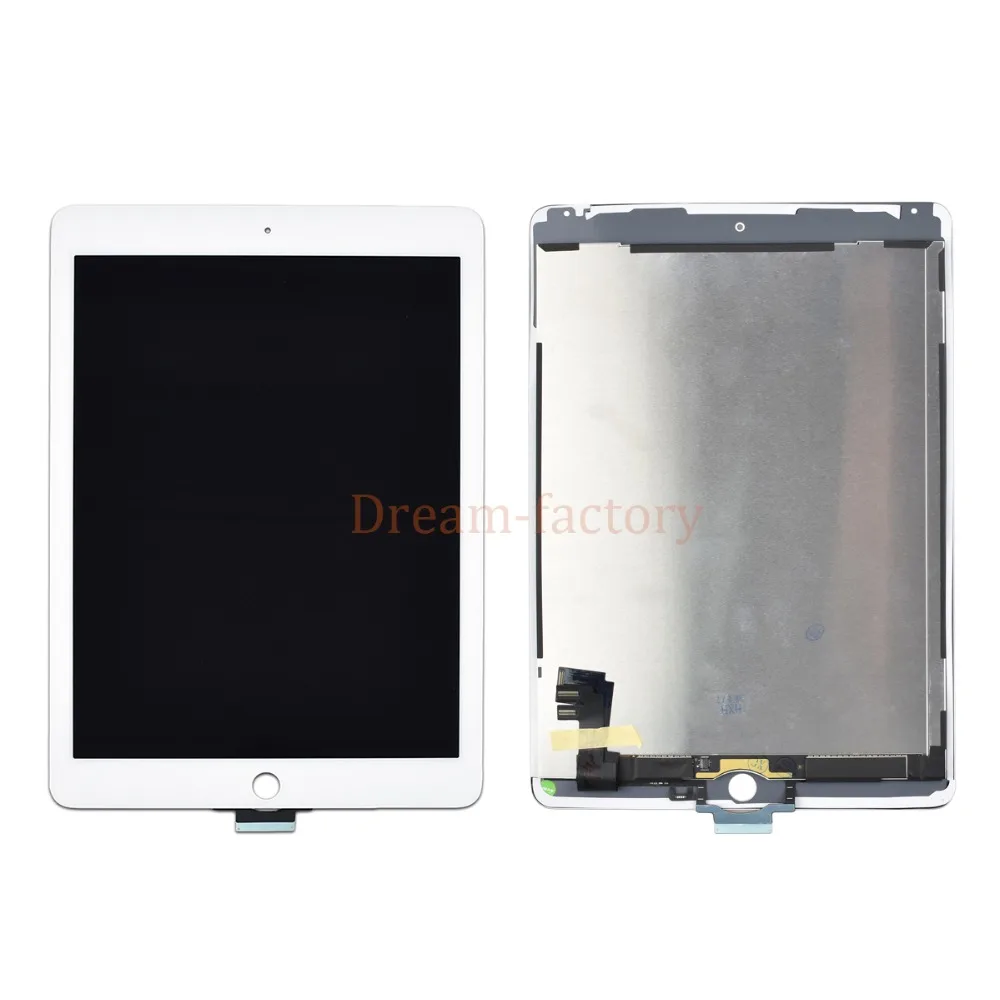 iPad Air 2 2nd Gen White Front Glass Touch Screen Digitizer Replacement+Adhesive