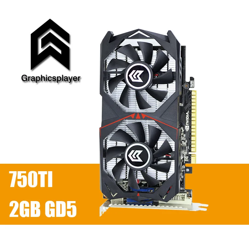 Оригинальная Видеокарта GTX 750TI 2048 MB/2 GB 128bit GDDR5 Placa de Video carte graphhique видеокарта для NVIDIA Geforce PC VGA