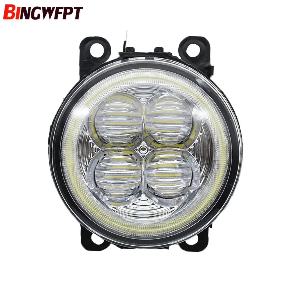 2x супер яркий Ангельские глазки белые синие светодиодные Противотуманные огни противотуманных фар для Citroen C5 2004 2005 2006 2007 2008