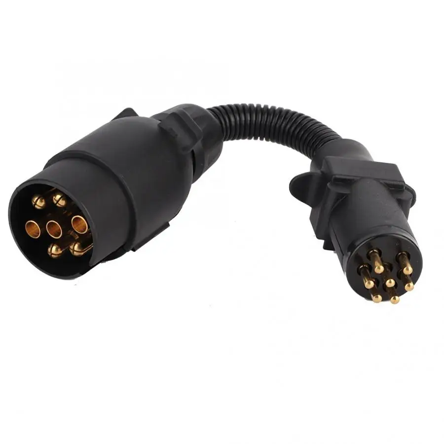 NEW SUN 13 Pins Plug Socket Adapter Kit N Type Trailer Caravan Electrics Converter