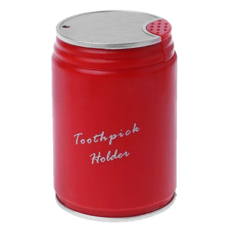 

Automatic Cola Toothpick Holder Container Household Table Toothpick Storage Box Toothpick Dispenser