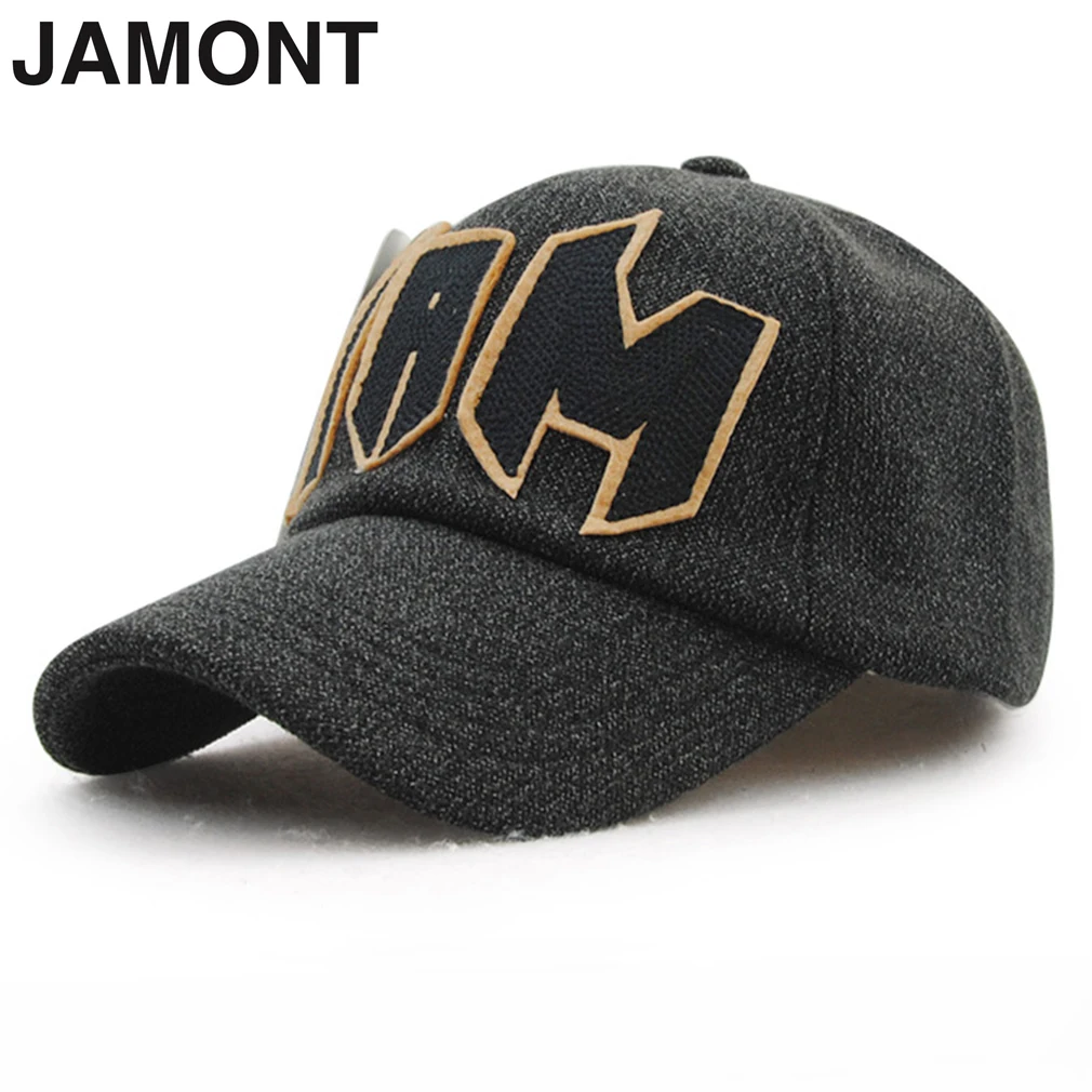 

JAMONT Autumn Winter Comfortable Keep Warm Baseball Caps Protect Ear Sunshade Men Women Unisex Caps Hot