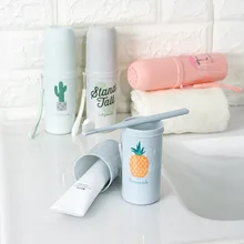 Портативная дорожная зубная щетка подставка для зубной пасты и отдыха на природе, Дорожный Чехол для зубной щетки держатель для путешествий, для дома, Аксессуары для ванной комнаты