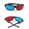 ZUCZUG new  Black Frame Universal 3D Plastic glasses/Oculos/Red Blue Cyan 3D glass Anaglyph 3D Movie Game DVD vision/cinema ► Photo 3/4