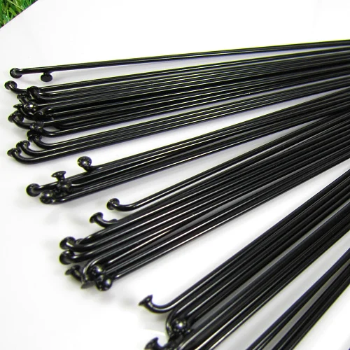 Bicycle spokes 36pcs 14G/14K J bend bicycle steel spokes 170-300mm
