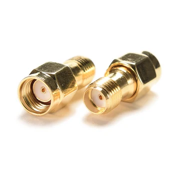 

1PC SMA Male to Female Adapter Gold Plating SMA Male to SMA Female Jack RF Coax Adapter Connector Straight Converter
