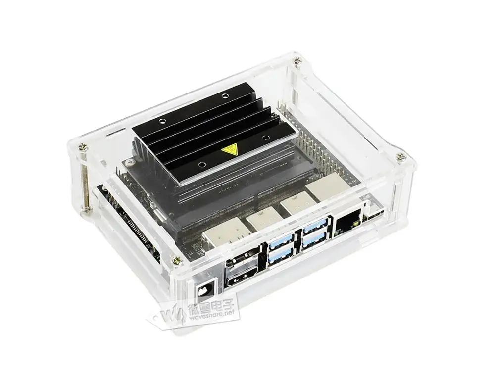 

Jetson Nano Case (A) Type A for the Jetson Nano Developer Kit Acrylic Nice looking, dust resistance opening design