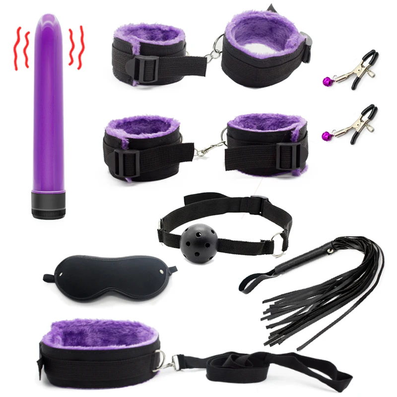 BDSM Bondage kit Sex Toys for Women Adult Slave Game Erotic Positioning Bondage Restraint Handcuffs Sex Toys for Couples Flirt bdsm bondage kit sex toys for women adult slave game erotic positioning bondage restraint handcuffs sex toys for couples flirt