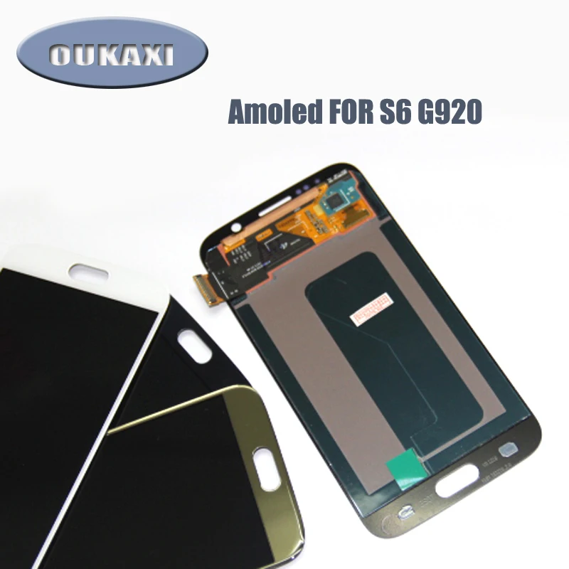 

No Dead Pixel For SAMSUNG Galaxy S6 LCD Screen G920 G920F Display Assembly Replacement