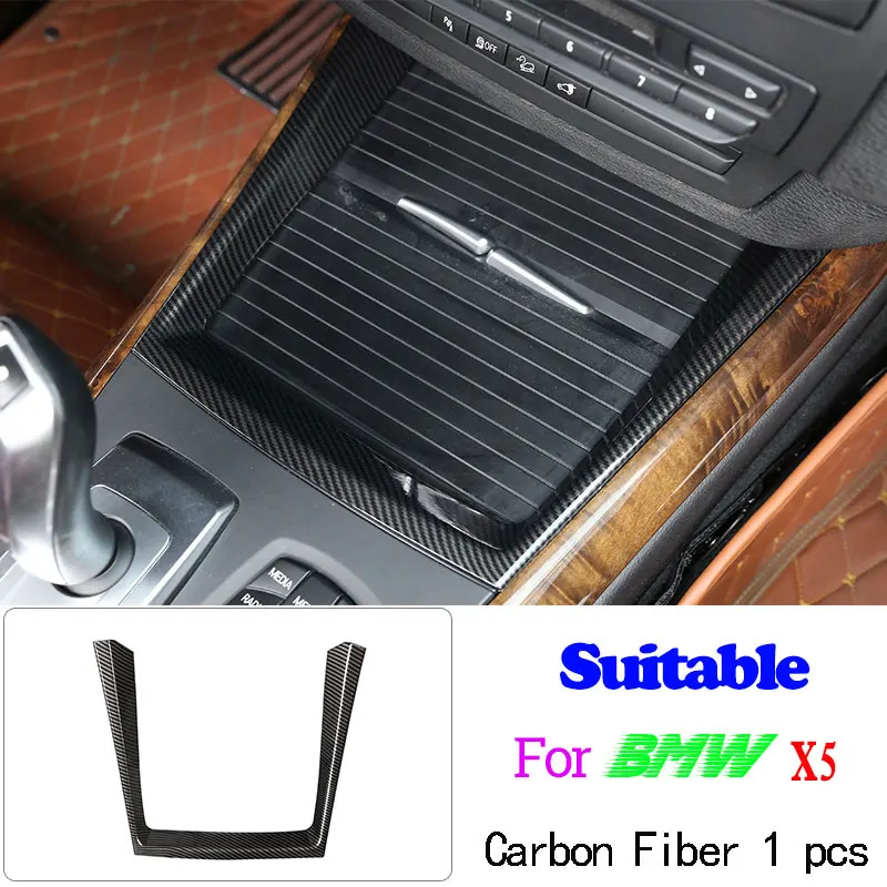 Автомобильные аксессуары из углеродного волокна для BMW X5 X6 E70 E71 2008-2013 ABS Автомобильная полоса для отделки интерьера рамка накладка наклейка - Название цвета: 9