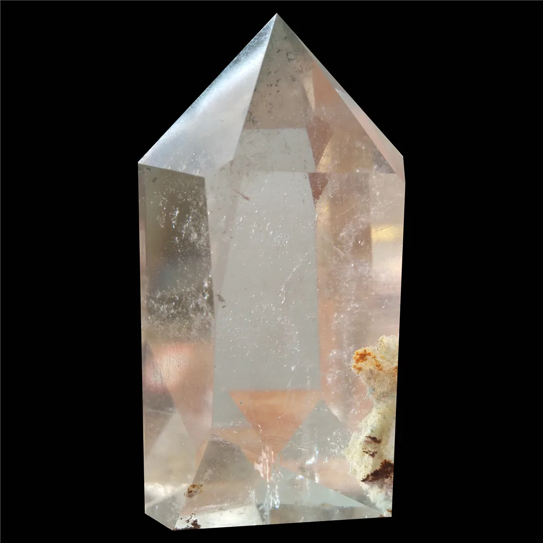 Кристалл призрака точечный камень камни Кристаллы Wicca Cristal Islande Pierre Naturelle Et Cristaux