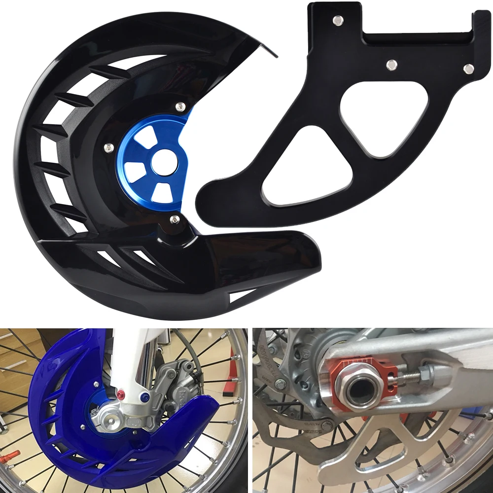 

Front Rear Brake Disc Guard Protector Cover For Husqvarna TE TC TX FE FC FX FS 125 150 200 250 300 350 390 400 450 501 Husaberg