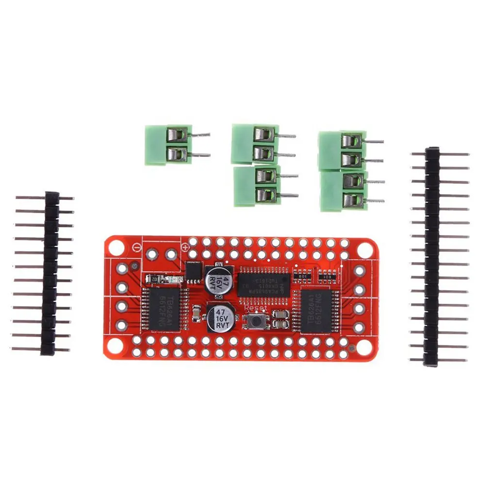 DC шаговый двигатель драйвер платы dc-шаговый двигатель PCA9685+ TB6612 аксессуары изысканно разработан прочный