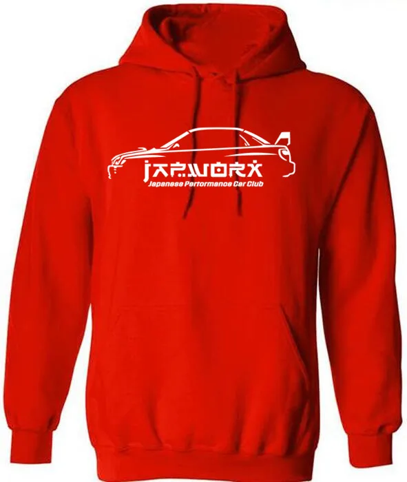 JAPWORX SUB ARU IMPREZA HAWKEYE WRX JMD DRIFT CAR Hoodie Hoodies #JDM