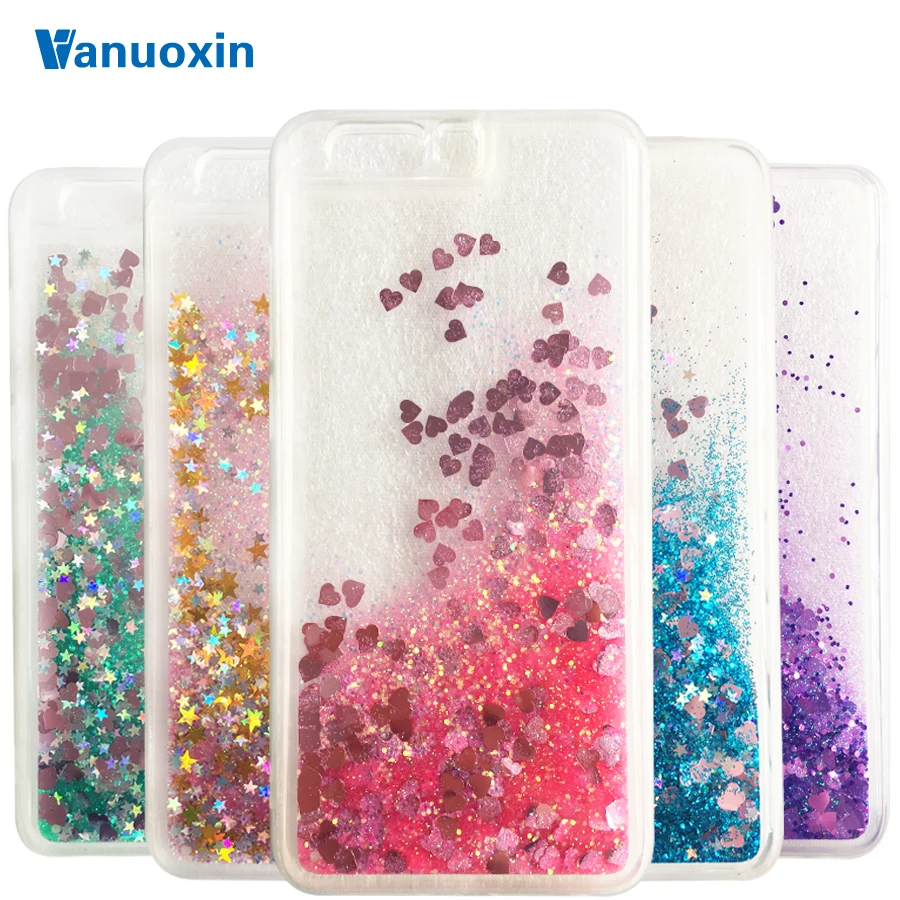 

Phone cases For Fundas Huawei honor 8 case For Coque Huawei honor 9 case cover Liquid Glitter Sand Soft TPU Silicone cover case