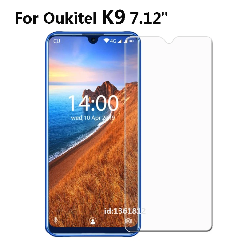 K9 الزجاج المقسى ل Oukitel K9 واقي شاشة للهاتف المحمول الهاتف الزجاج Oukitel K 9 الهاتف الذكي حالة 7.12 بوصة