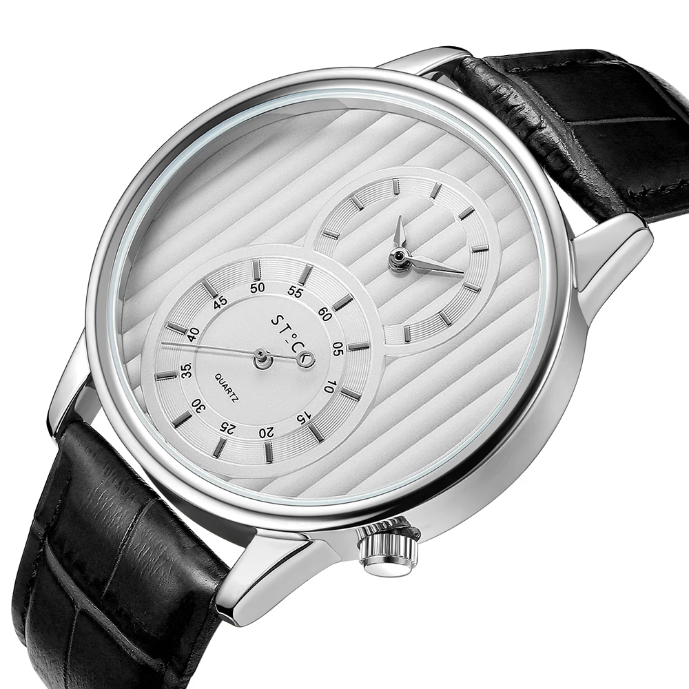 2017 Big dial Men's watch The latest fashionable Roman Man Simple and popular Double Waterproof | Наручные часы