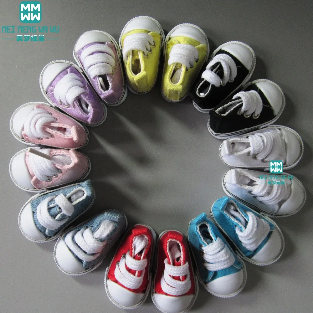 

5cm doll Shoes fits1/6 bjd doll mini Sneakers