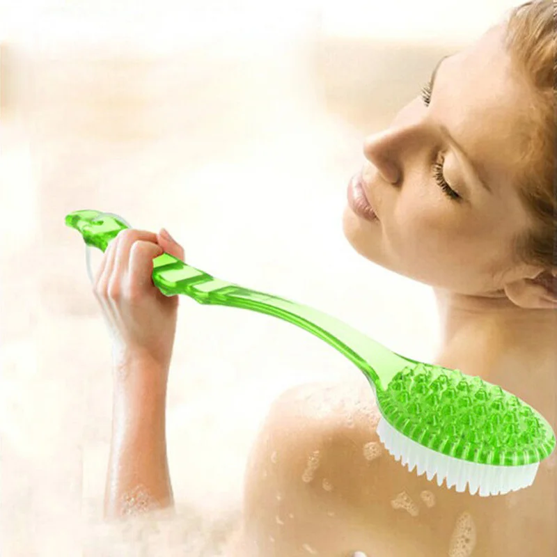 Hot Seller Massager Bath-Brush Body-Scrubber Shower Spa Long-Handle jap8JkBl