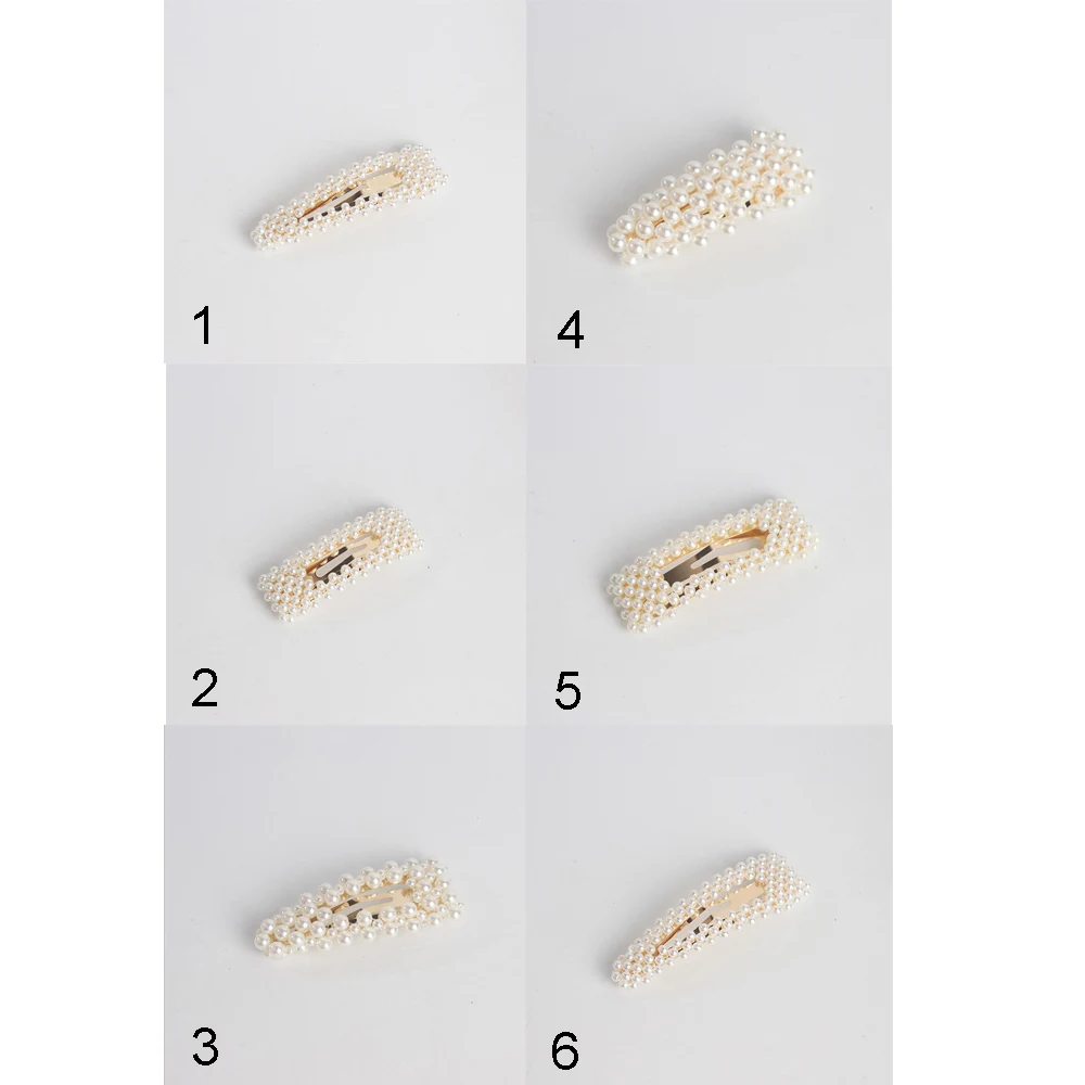 1 шт. Женские Простые заколки для волос с жемчугом заколка Женская стильная металлическая заколка для волос Головные уборы заколка для волос аксессуары для укладки волос заколки