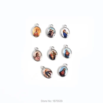 

Small Medal Our Lady of Grace Jesus Holy Family Madonna of the Street