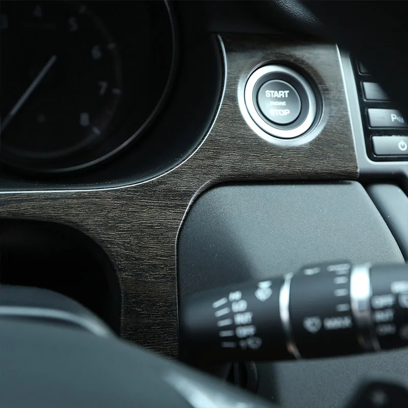 1 шт. для Land rover Discovery Sport 2015 2018 Oak Grain ABS декоративная крышка приборной панели