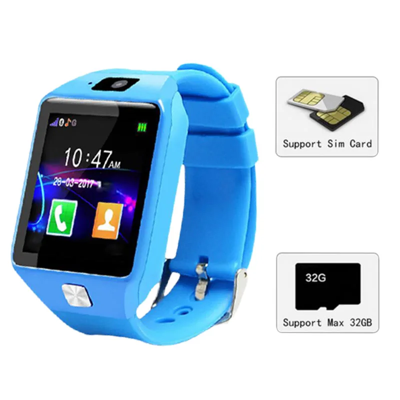 U9 детский умный указатель часы sim-карты Смарт Анти-потеря наручные часы для детей Детские безопасности отслеживания Смарт наручные часы(синий