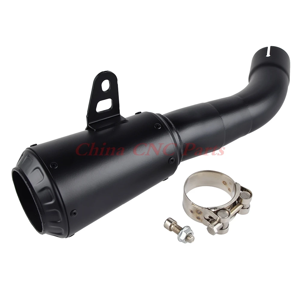 

NICECNC Full Black Stainless Steel Exhaust Muffler Pipe Slip-On For Yamaha YZF R3 R25 MT03 2015 2016 2017 2018