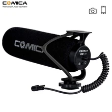 Comica CVM-V30 Lite Video Recording Mic On Camera / Phone Microphone for Canon Nikon Sony DSLR Camcorder For iPhone Samsung S10 Comica CVM-V30 Lite Video Recording Mic On Camera / Phone Microphone for Canon Nikon Sony DSLR Camcorder For iPhone Samsung S10