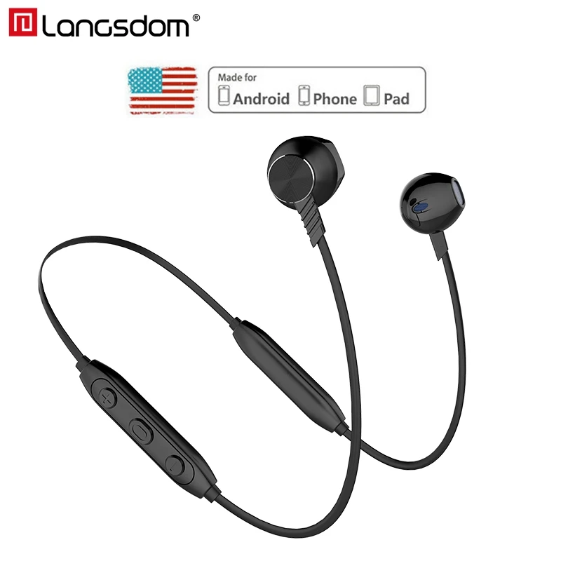 Langsdom L5pro блютуз наушники Bluetooth с микрофоном половина вкладыши блютуз наушники Bluetooth наушники беспроводные для телефона Беспроводной гарнитуры наушники