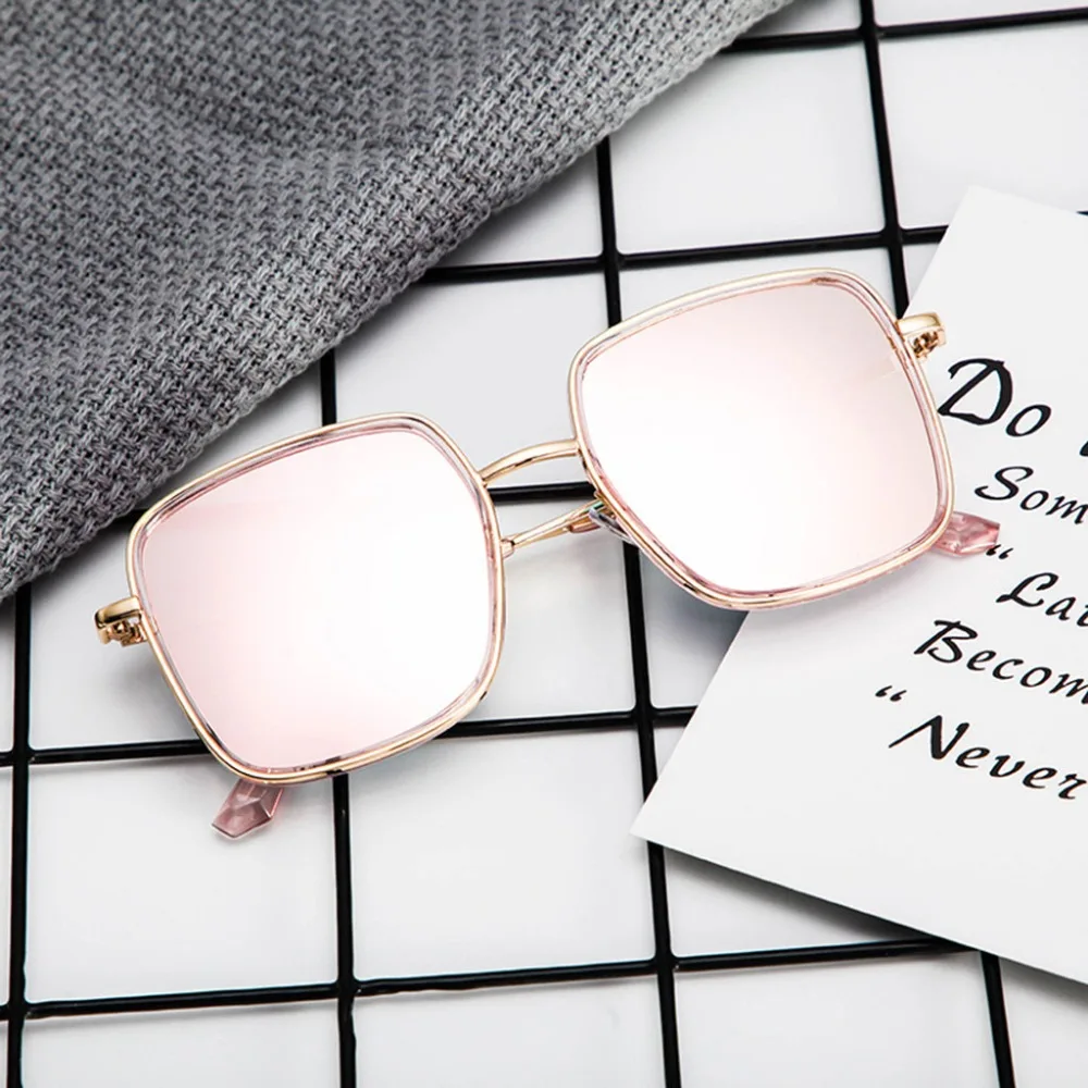 Градиентные солнцезащитные очки для женщин mujer Lady Femme okulary gafas с металлической