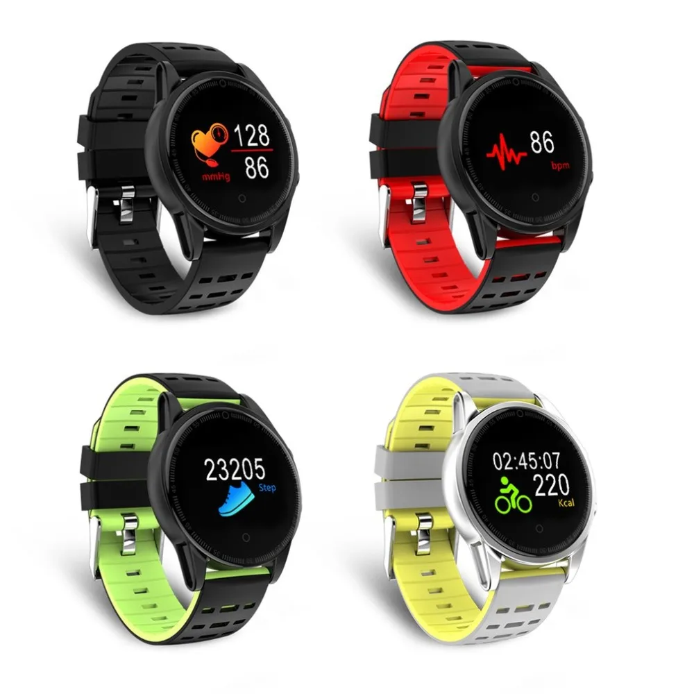 

TSAI Smart Watch Color Screen Waterproof Heart Rate Blood Pressure Monitor Fitness Tracker Sleep Monitor Bluetooth Wristband