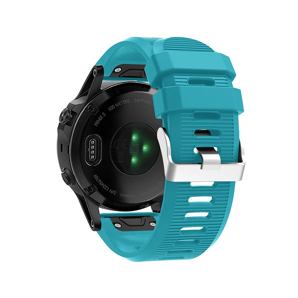 Versatile Quick Release Silicone Watchband Strap - 26/22/20MM