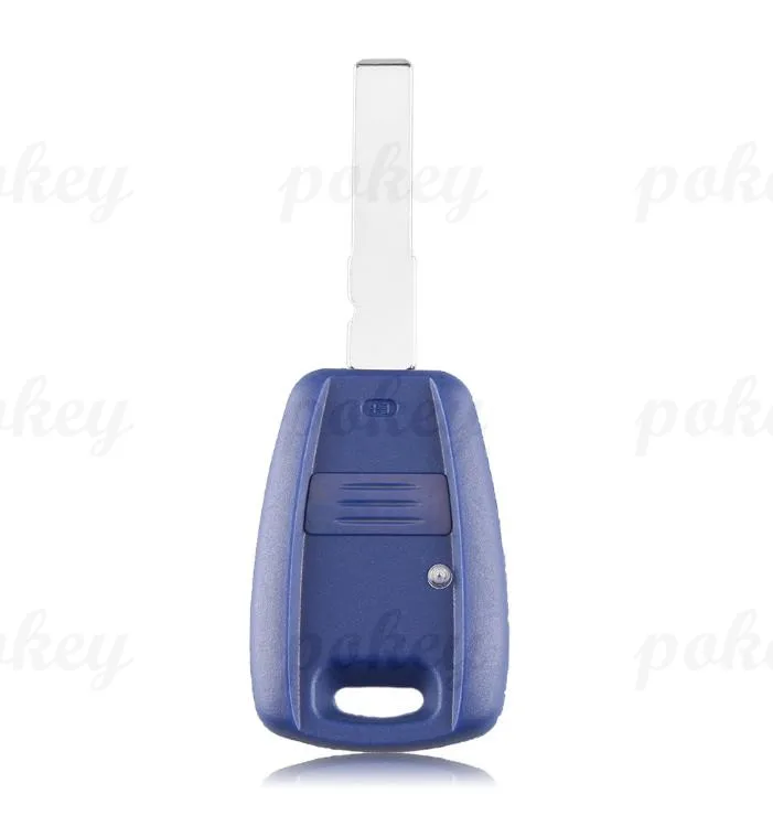 

For Fiat Punto Doblo Bravo Transponder Auto Key Shell Case Fob 1 Button