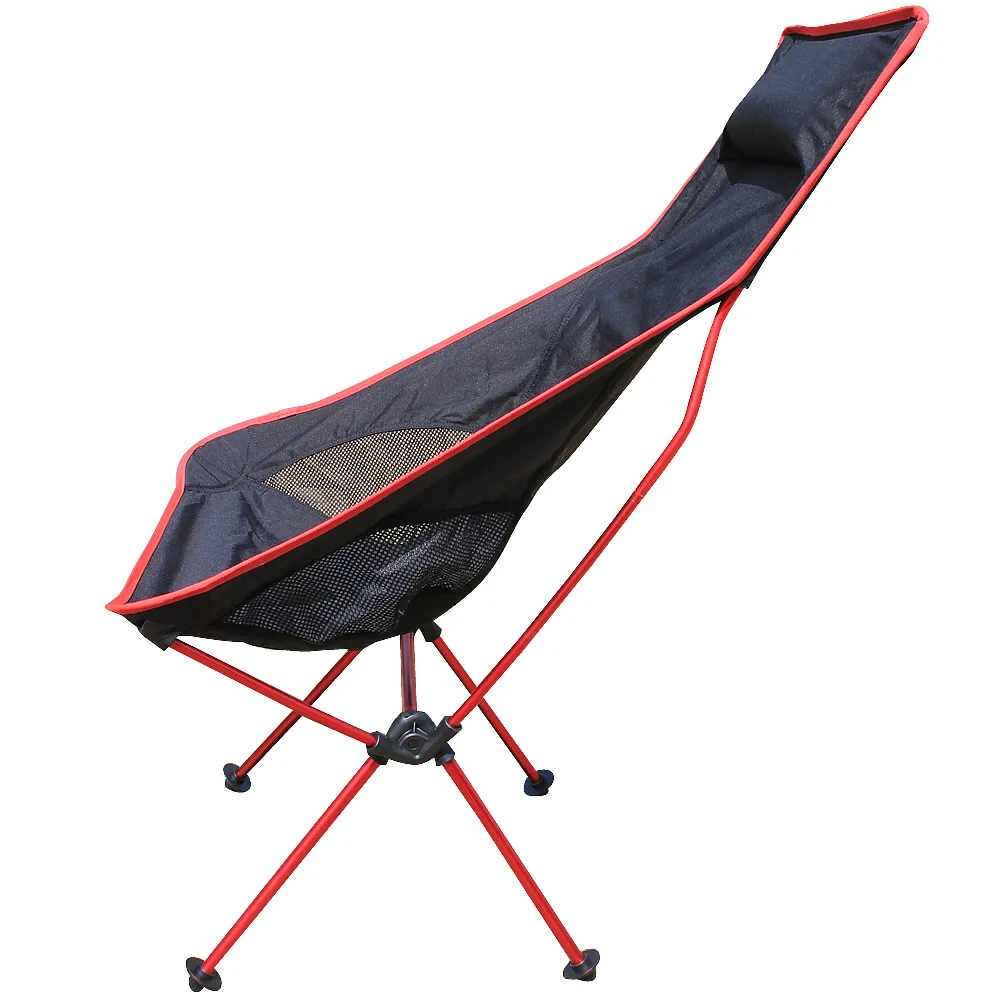 Red Color Portable Camping Chair Fishing Folding Chair Light Weight Packed Seat Stool For Picnic Barbecue Red Color Portable Camping Chair Fishing Folding Chair Light Weight Packed Seat Stool For Picnic Barbecue
