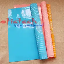 Dhl ИЛИ ems 100 шт. силиконовый коврик для выпечки разделочная доска тесто температура палочки-скольжения коврик тестомес силиконовые коврики