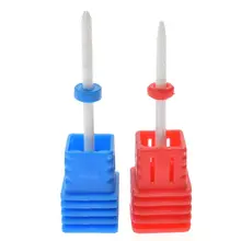 1 шт. керамический гвоздь бор, фрезы, насадки для удаления кутикул заусенцев для маникюрного салона Электрический маникюр педикюр инструменты приспособления для станка