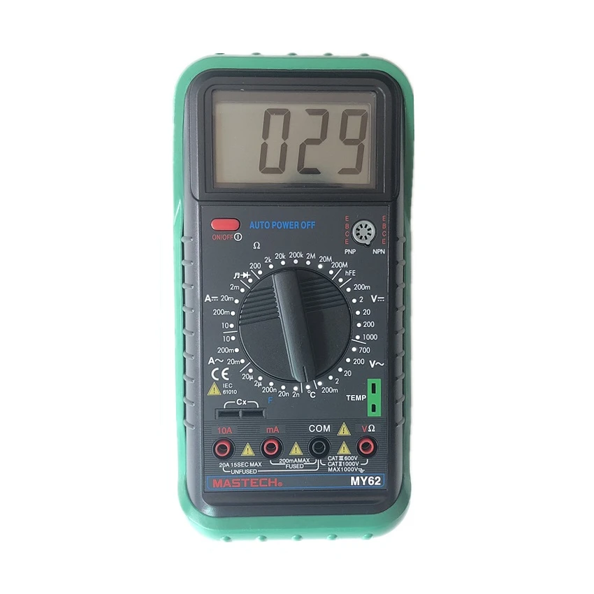 Image of Mastech MY-62 Digital Multimeter