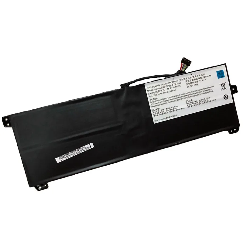 7XINbox 50Wh 3390 мА/ч, 15,2 в натуральная BTY-M48 ноутбук Батарея Для Ноутбук Lenovo BTY-M48 4ICP5/41/119 серии(длинный кабель разъем